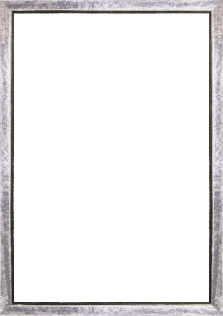 White Portrait Frame  
